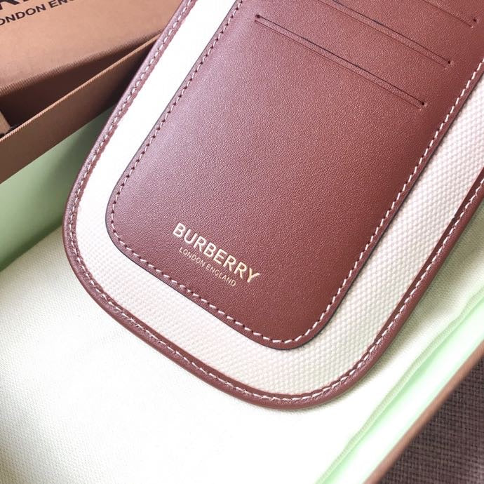 Top Quality Logo Graphic Canvas Anne Phone Case With Strap White For Women, Bags 7.1in/18cm