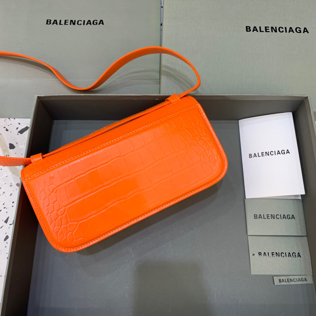 Top Quality Gossip Small Shoulder Bag Orange, For Women,  Bags 9.1in/23cm