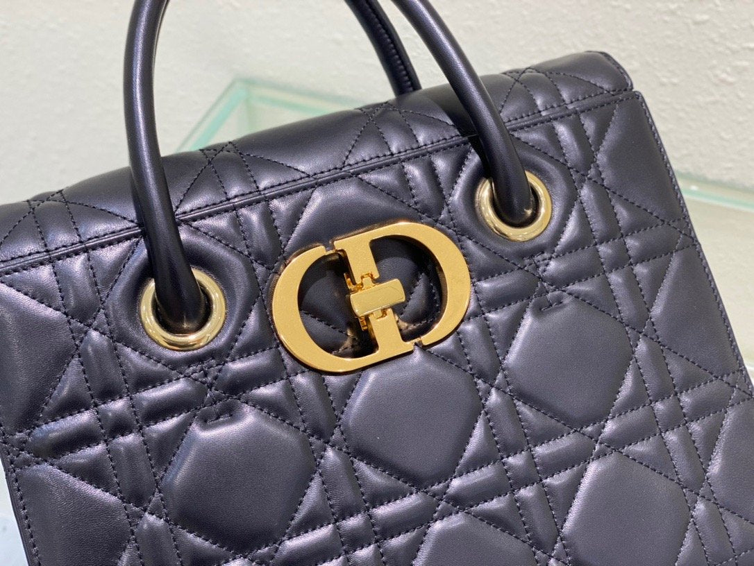 Top Quality Micro 30 Montaigne Bag Black, For Women, Womens Handbags 15cm/6in CD S2110UMOS_M900