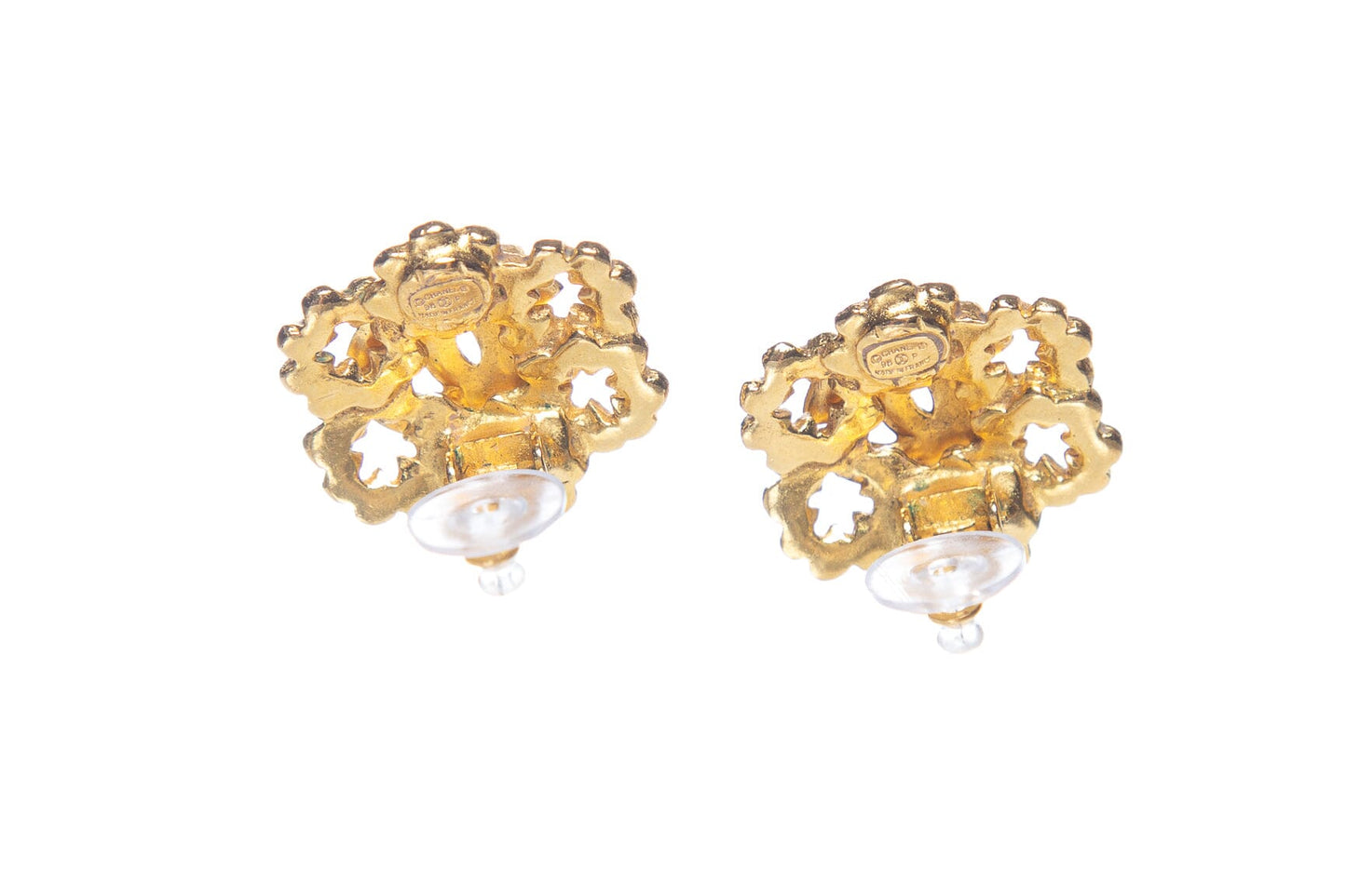 Chanel   1996 Spring Gold Clip Earrings