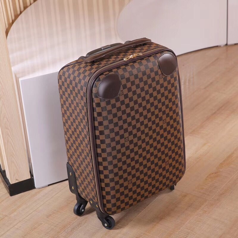 Top Quality Exqusite Travelling LuGucciage Damier Ebene Canvas Unisex, Travel LuGucciages 20in/50cm Top Quality