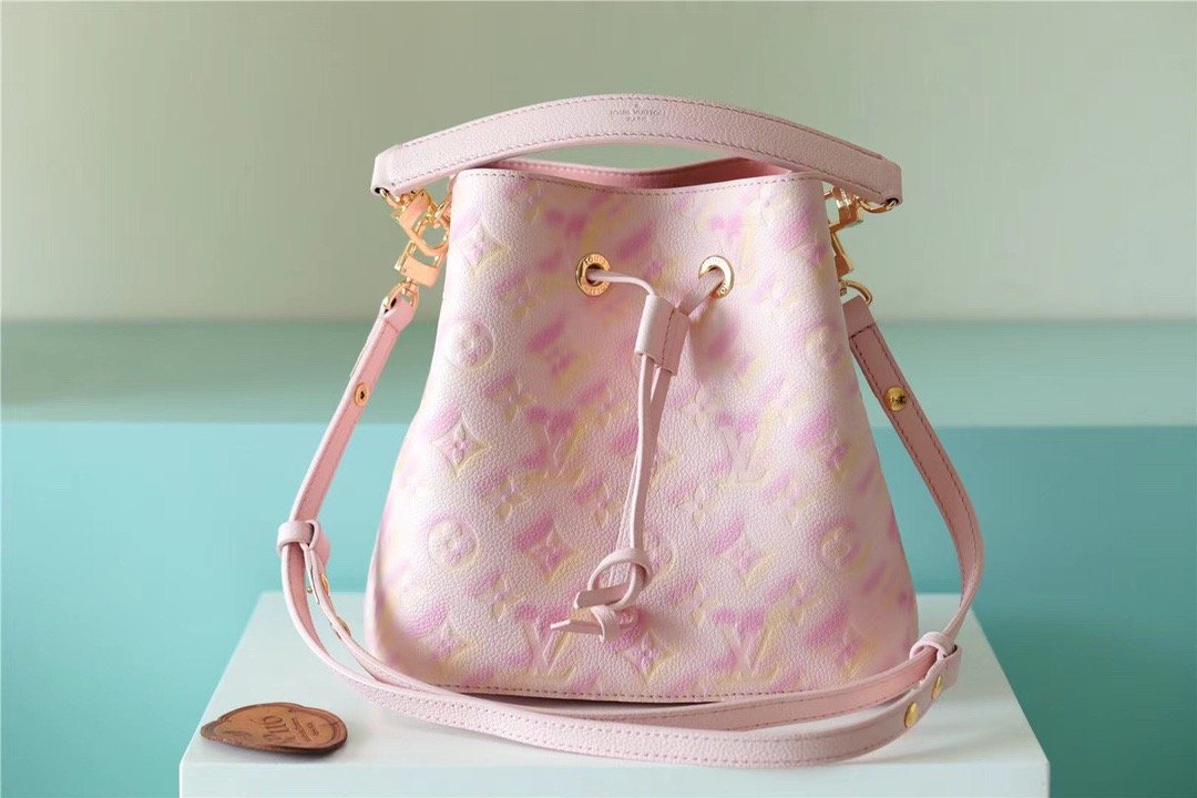 Top Quality NeoNoe BB Monogram Empreinte Pink For Women,  Shoulder And Crossbody Bags 7.9in/20cm Top Quality 