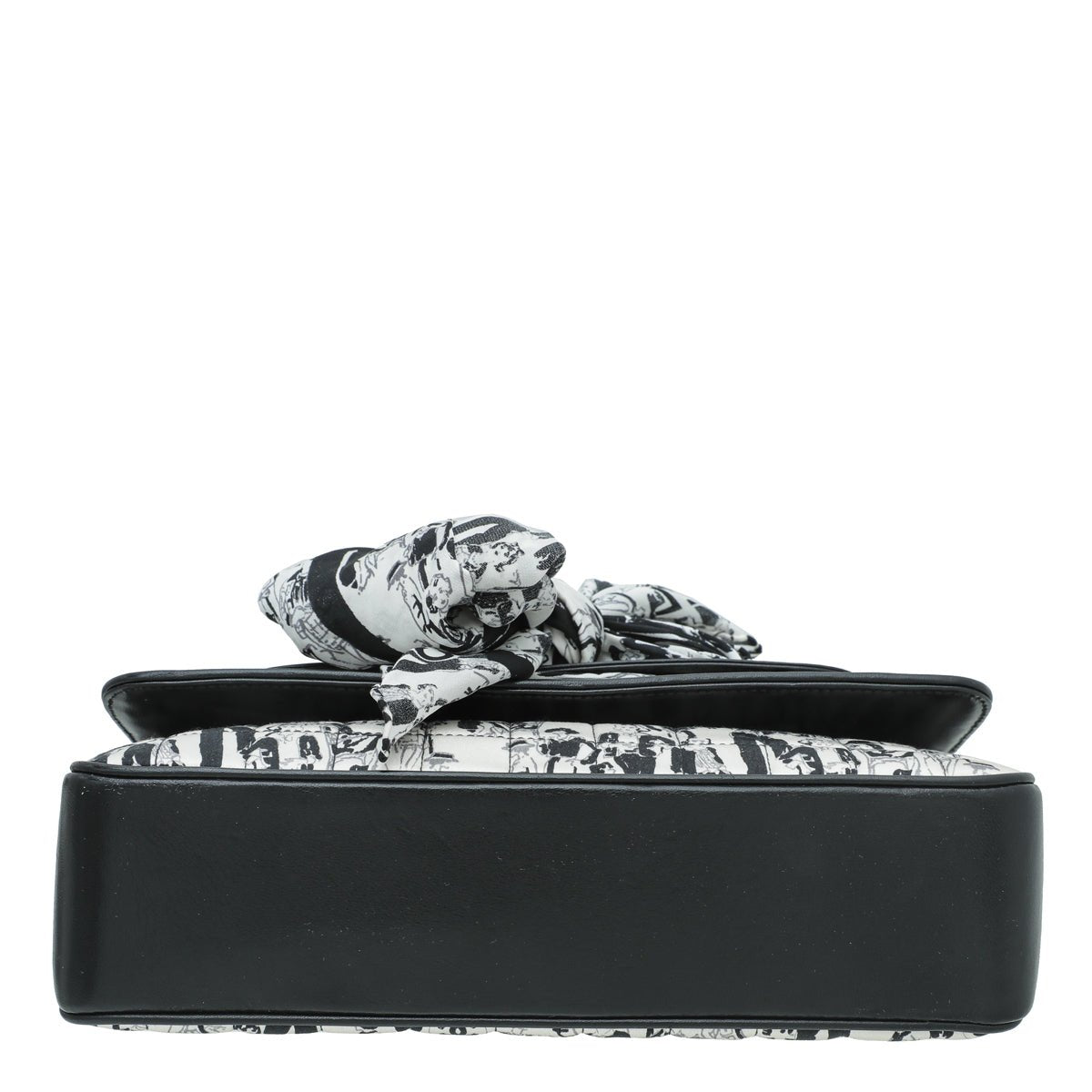 Chanel Bicolor Coco Mademoiselle Scarf Flap Bag