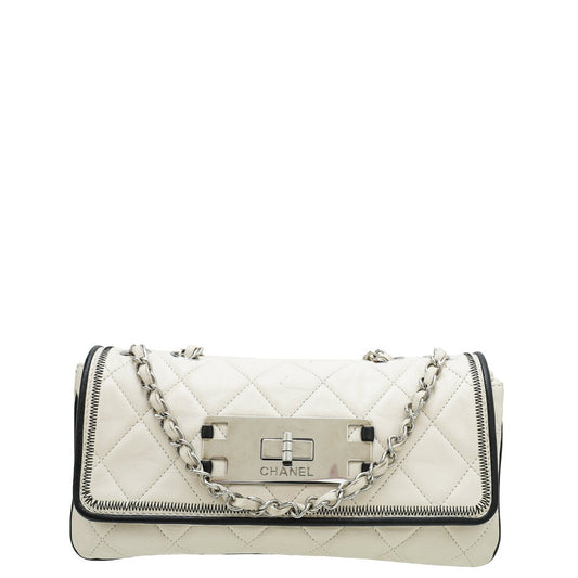 Chanel Bicolor East-West Reissue Lock Flap Bag