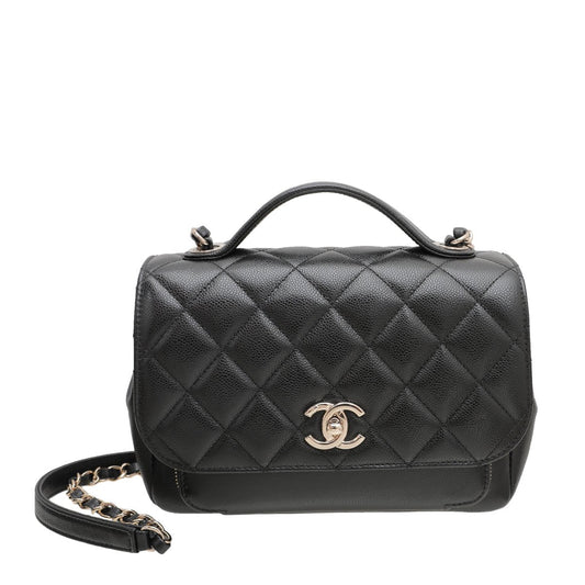Chanel Black CC Business Affinity Bag