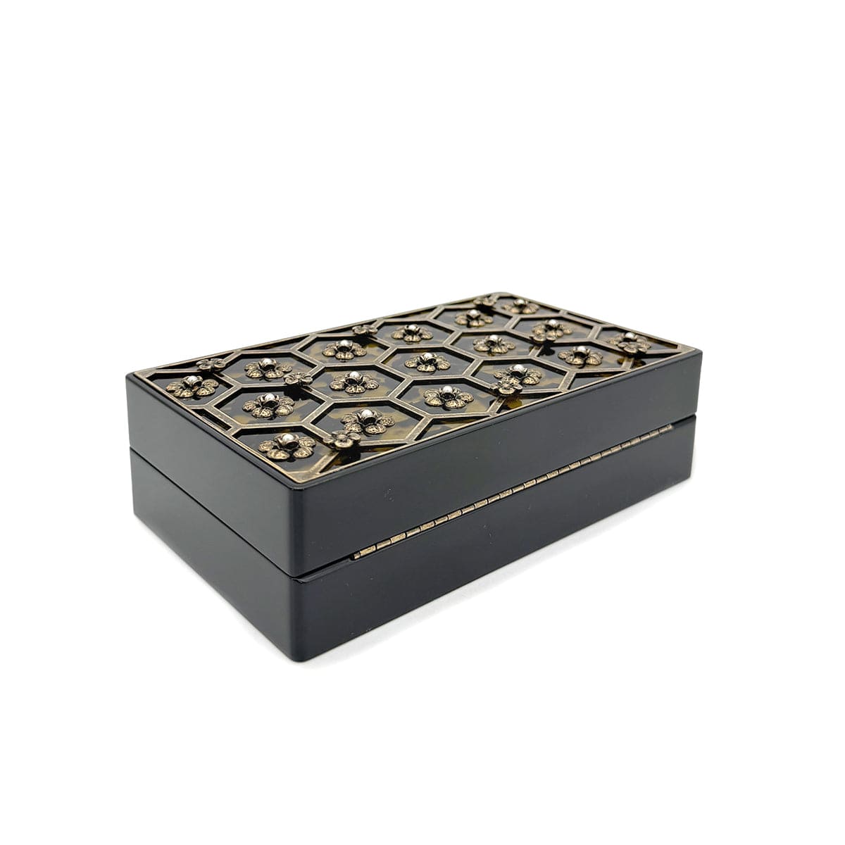 CHANEL BOX CHAIN SHOULDER BAG BLACK 90269063