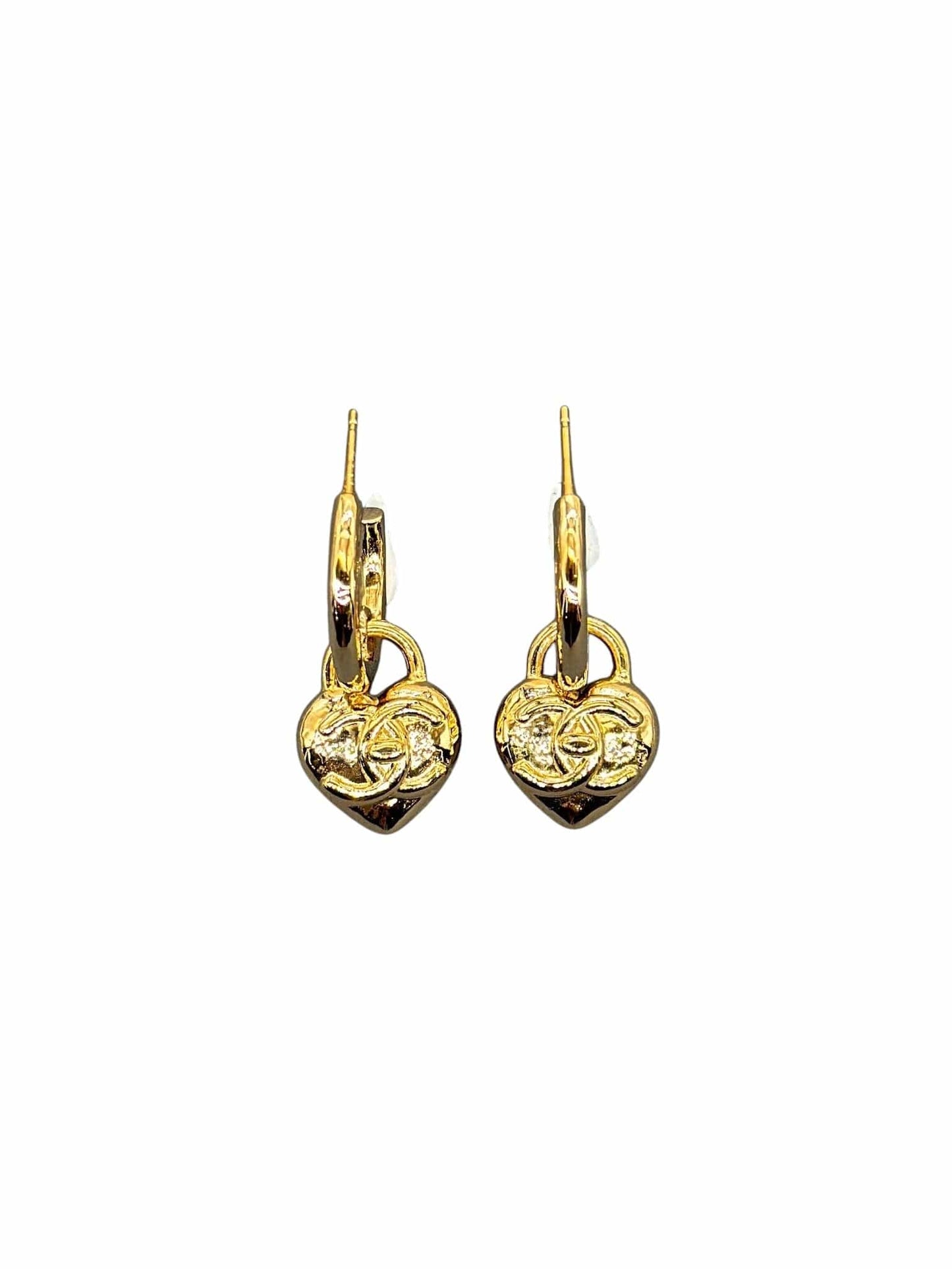 Chanel 23V Heart Drop Earring
