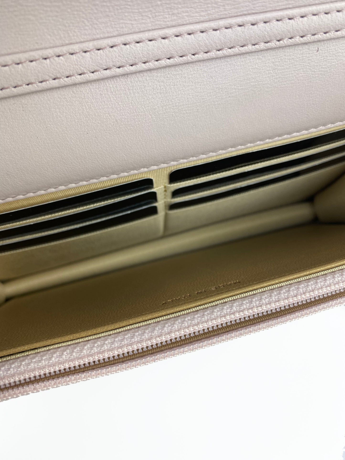 Chanel Lilac Flap Bag with Gold Ball