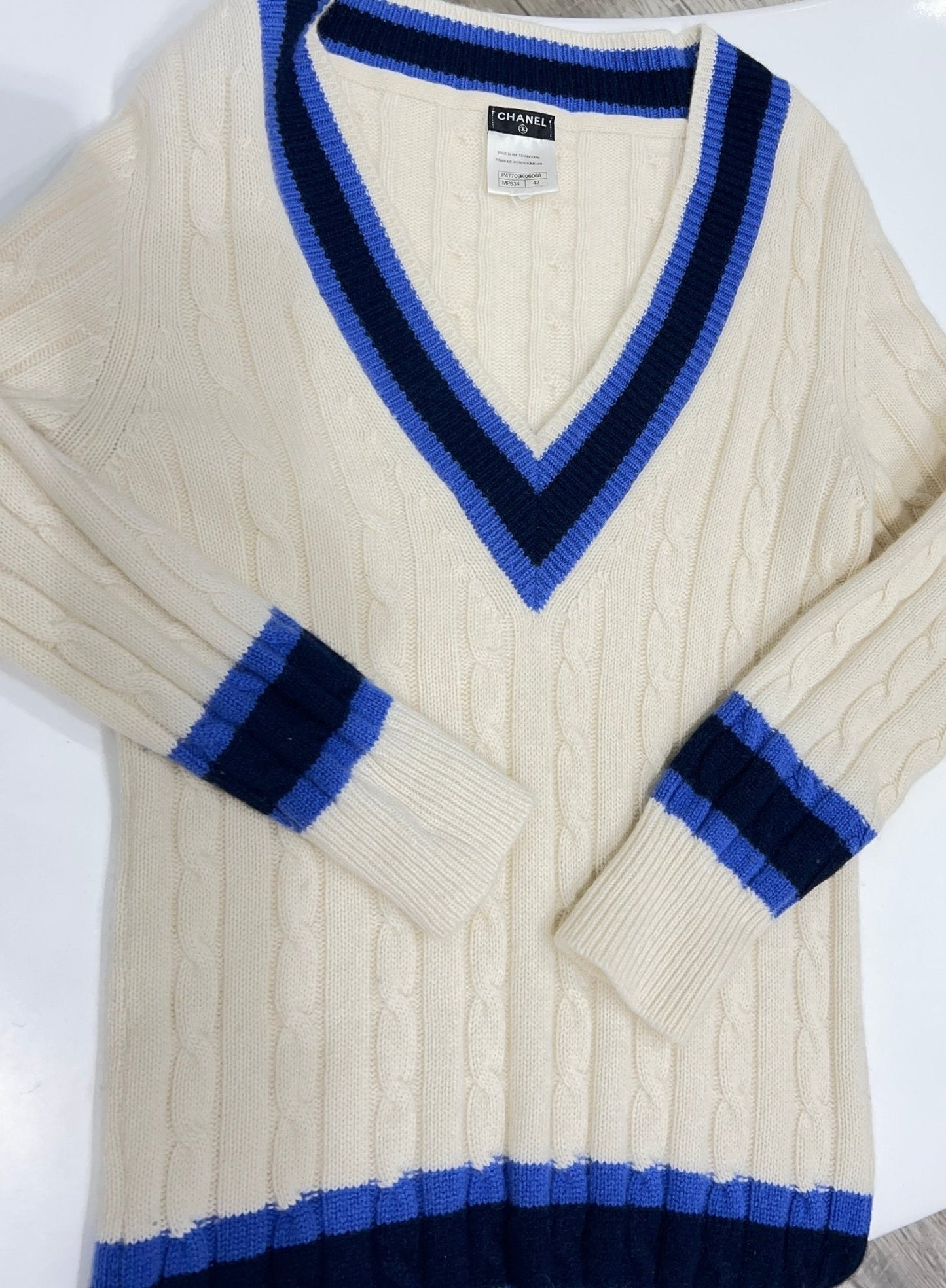 Chanel - pull cachemire