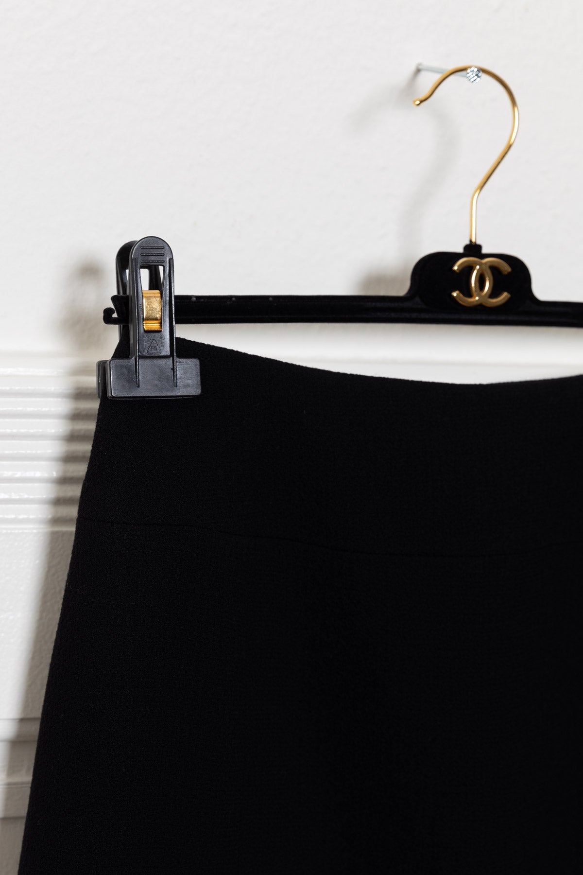 CHANEL F97 Two Piece Black with Pearl Buttons