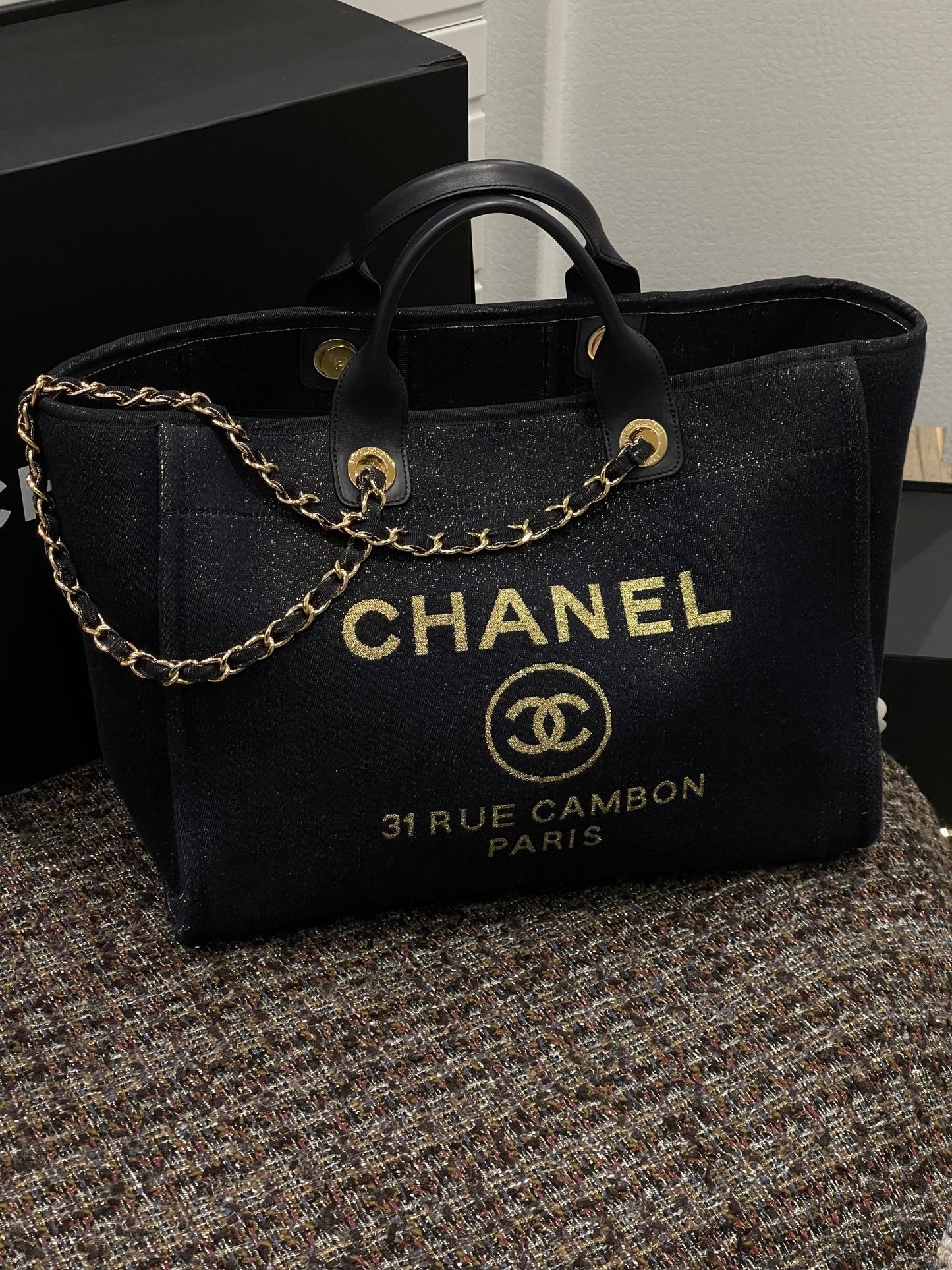 Chanel - Sac cabas Deauville
