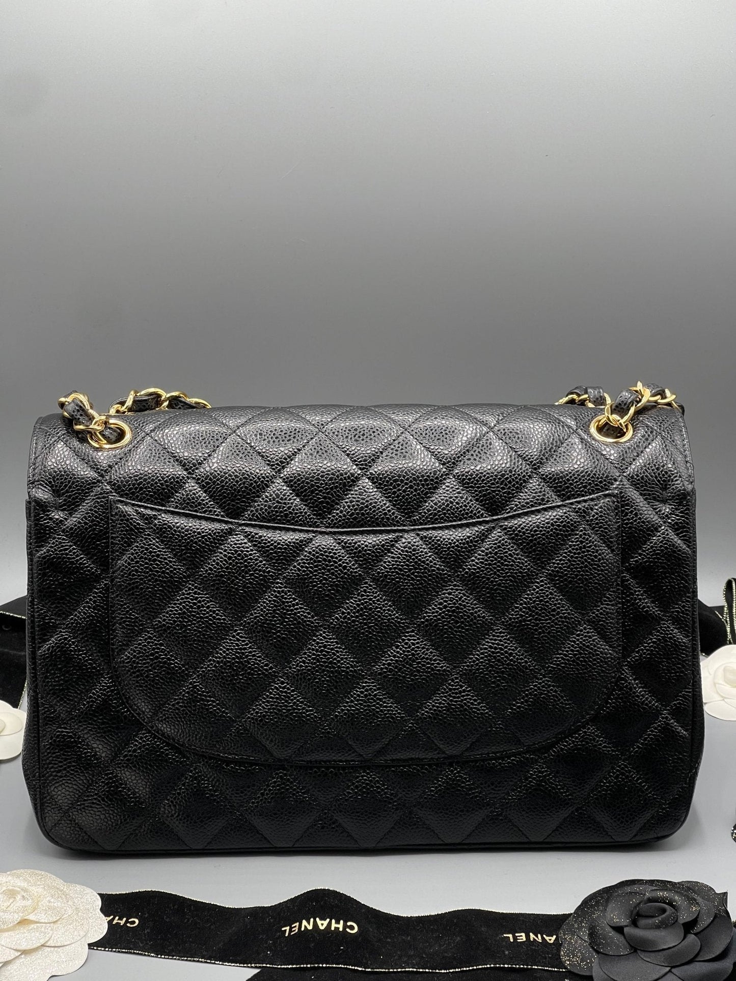 Chanel - Sac Classique 11.12 Jumbo noir