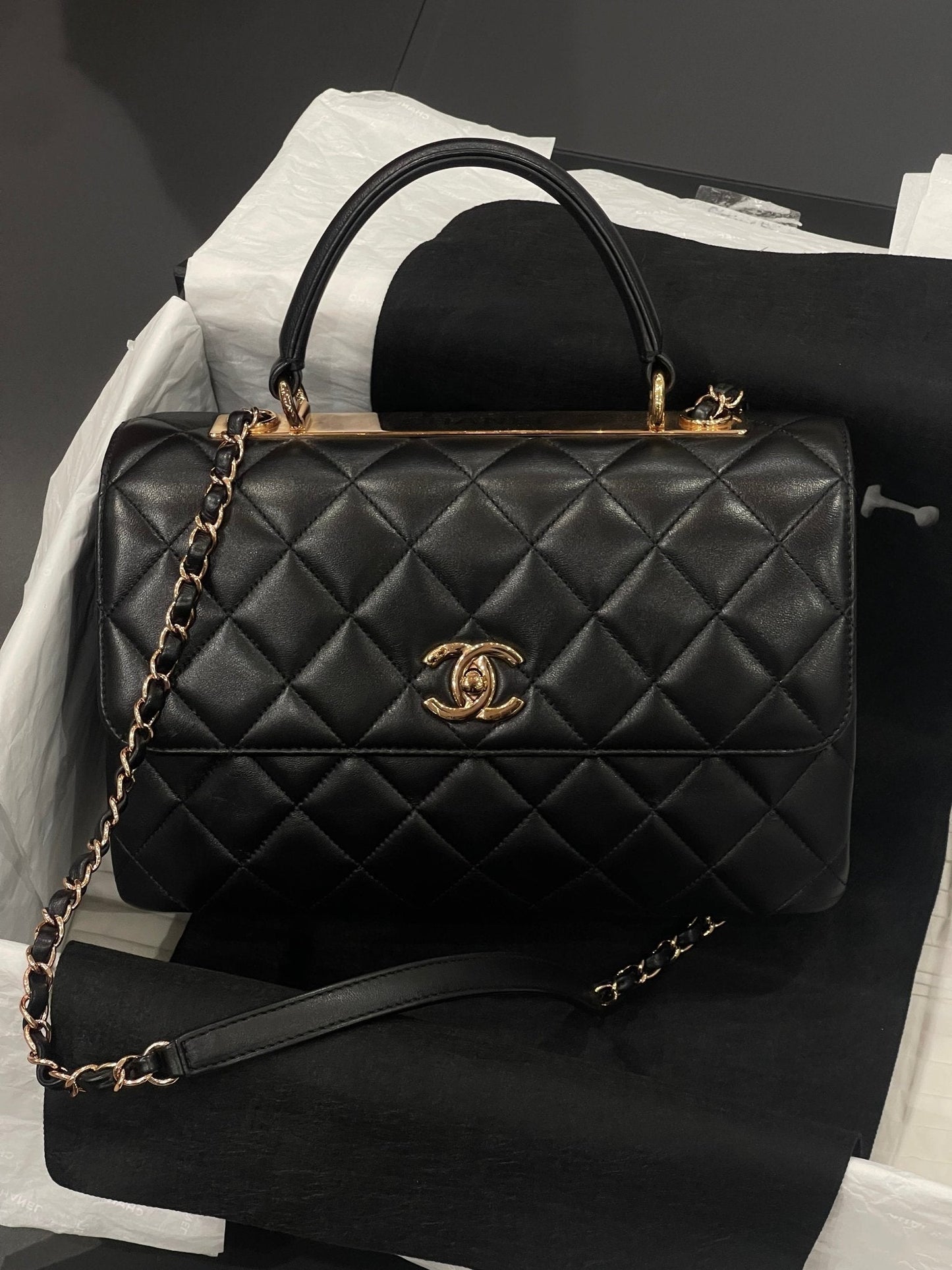 Chanel - Sac Coco Trendy GM