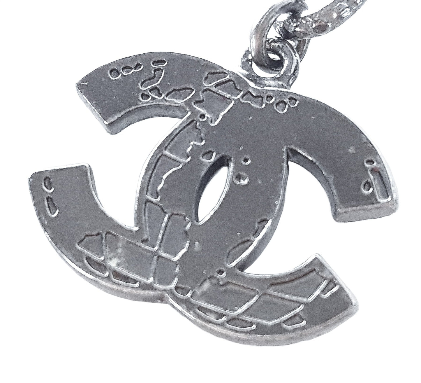 Chanel Black CC Pearl Bracelet