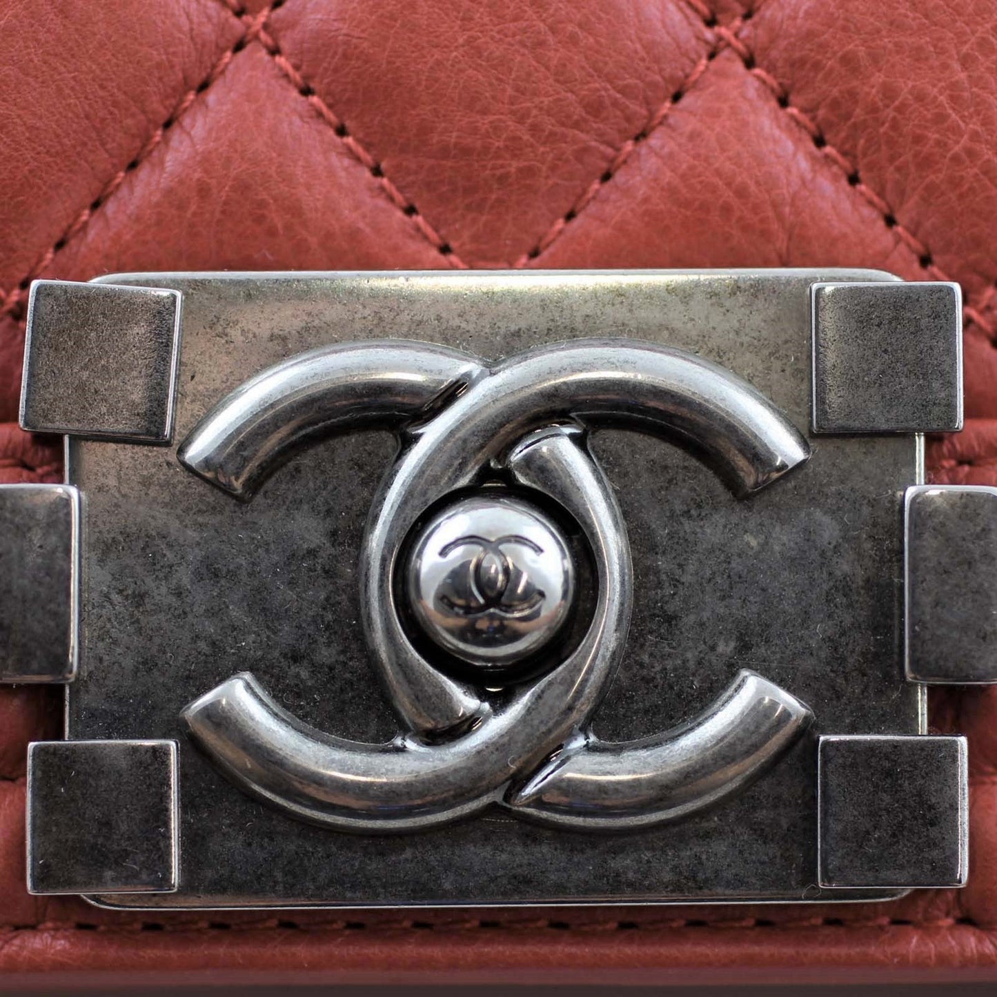 Chanel Boy Large | Red