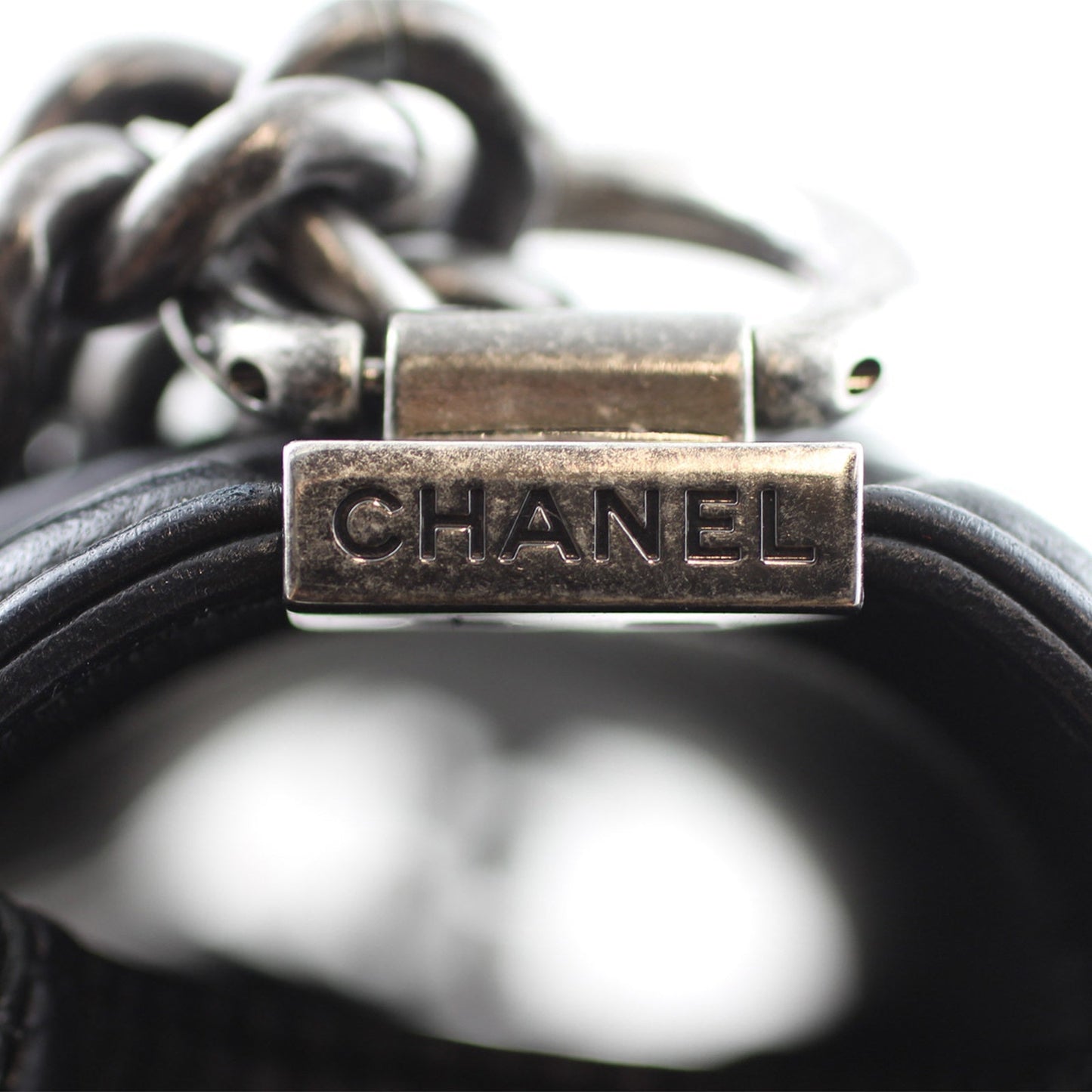 Chanel Pleated Boy Old Medium