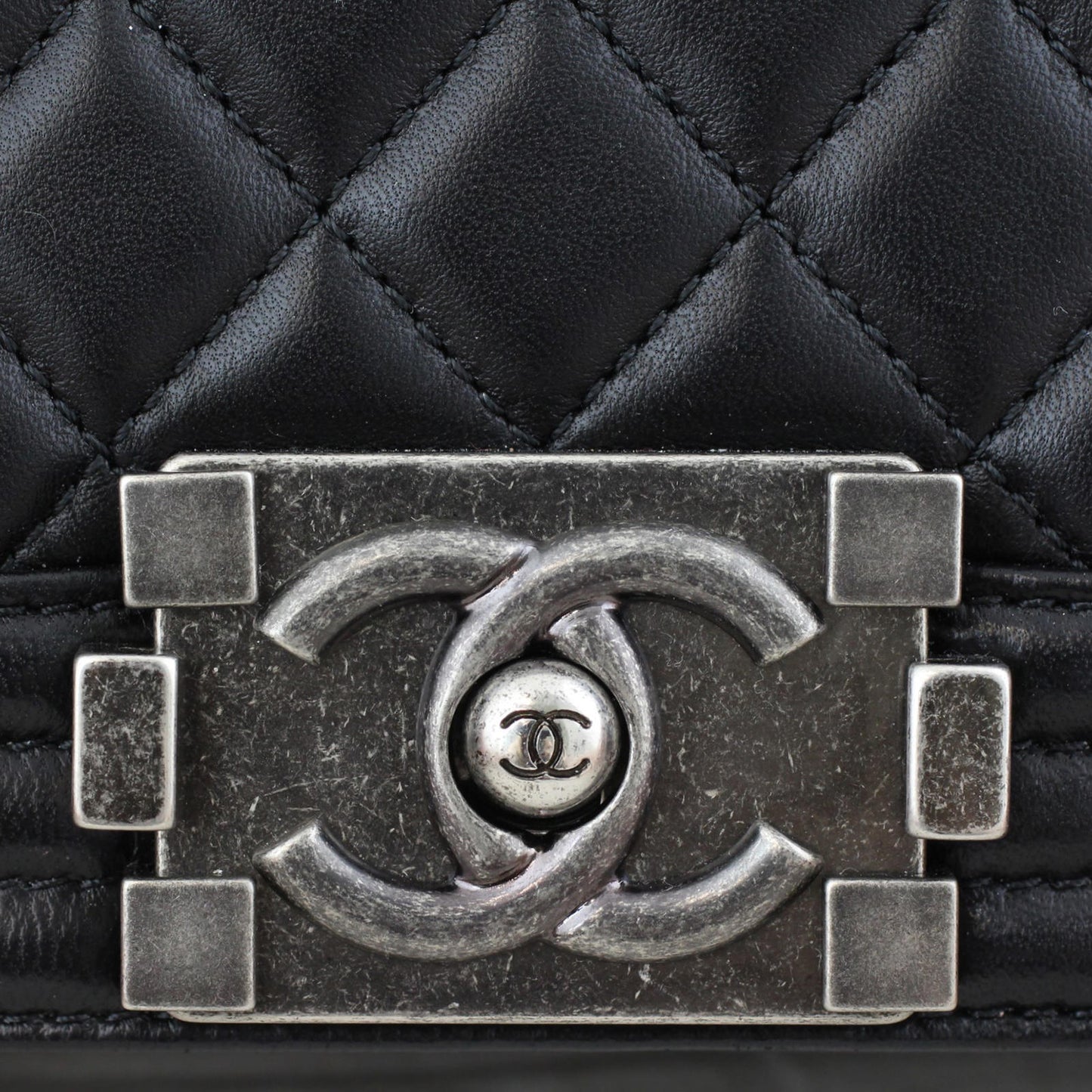 Chanel Boy New Medium | Black Lambskin 23 Series