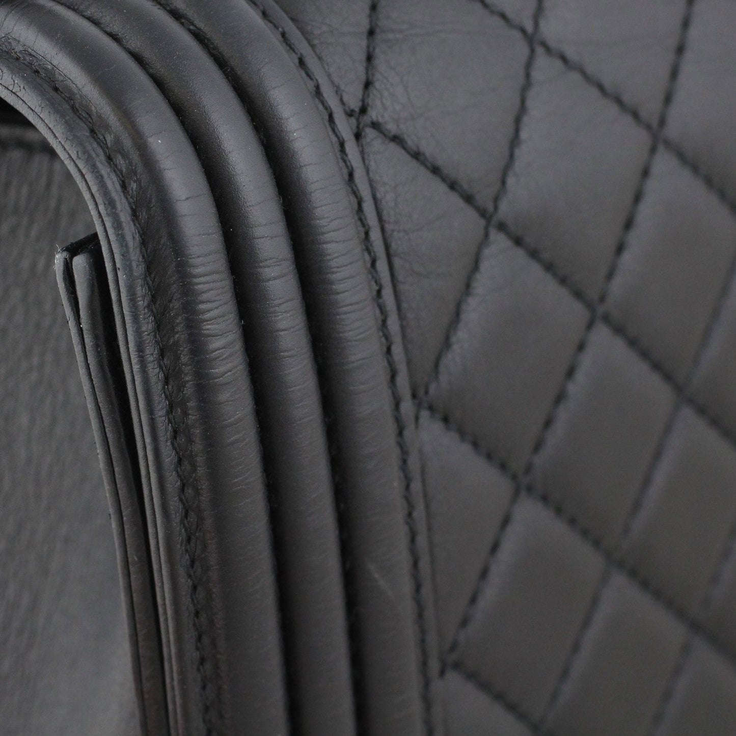 Chanel Boy Bag New Medium | Black 19 Series