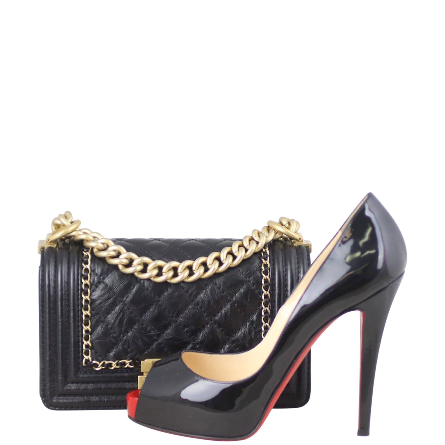 Chanel Boy Small | Black GHW 23 Series