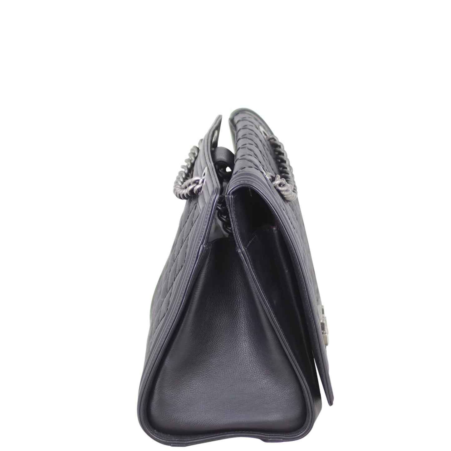 Chanel Boy Double Stitch Large Shopping Tote