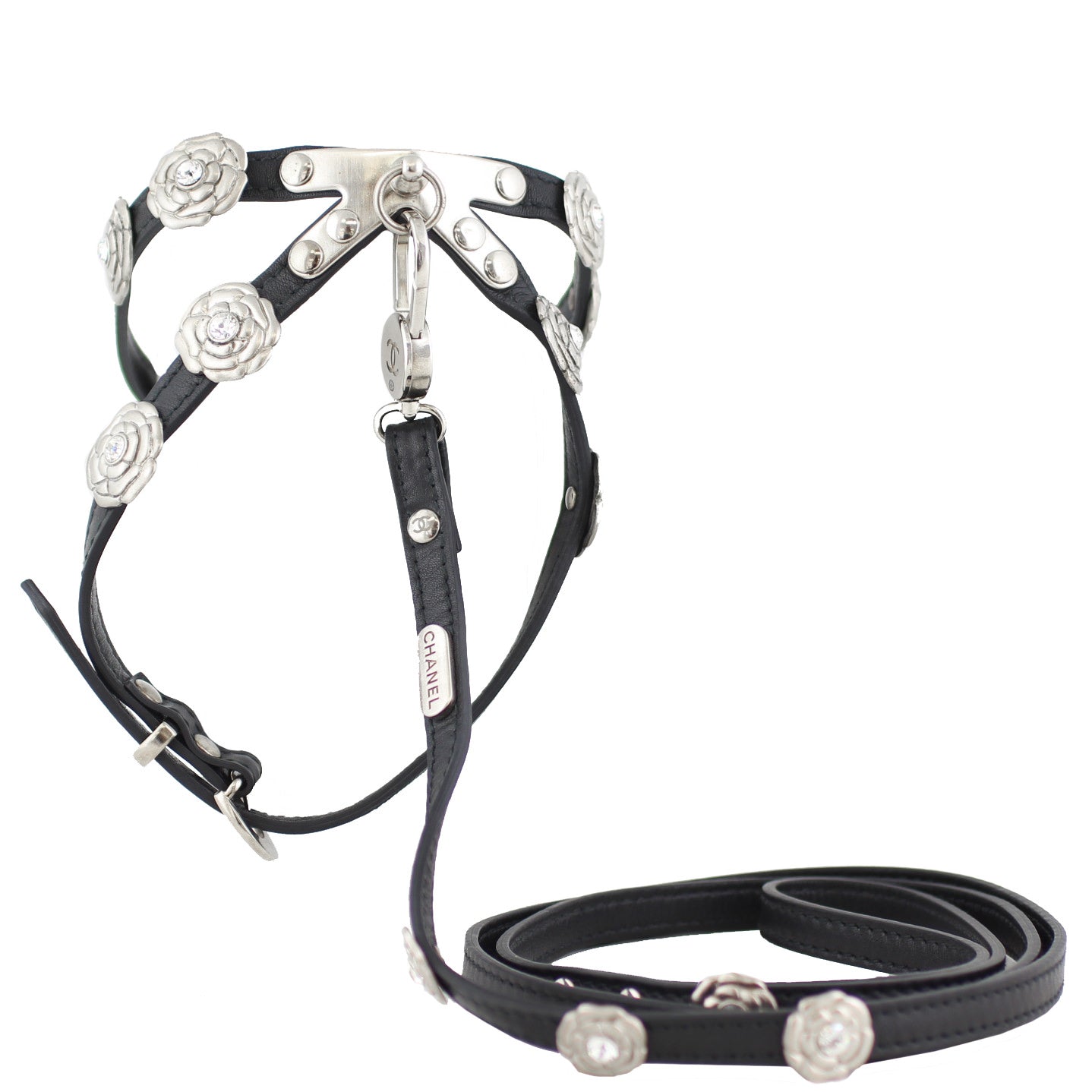 Chanel Camellia Pet Harness and Lead
