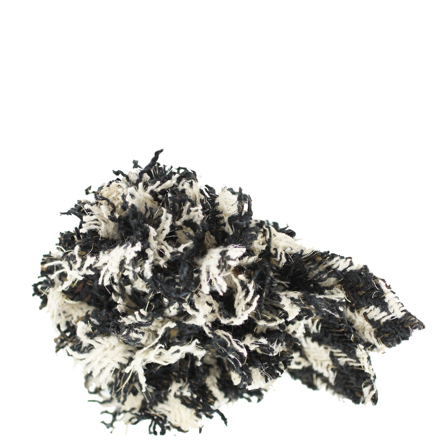 Chanel Camellia Tweed Brooch