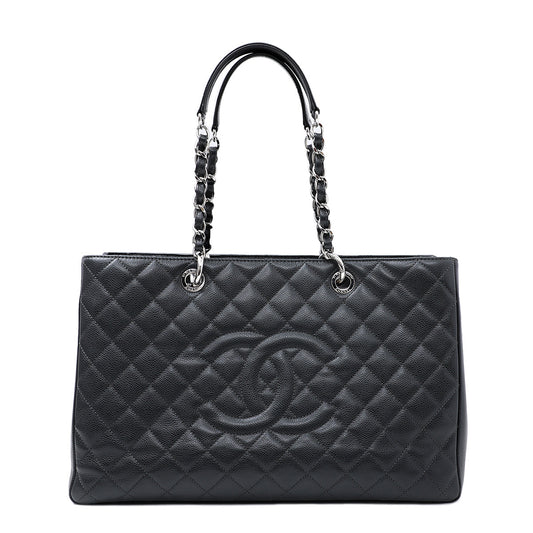 Chanel Charcoal Grey CC Bag XL