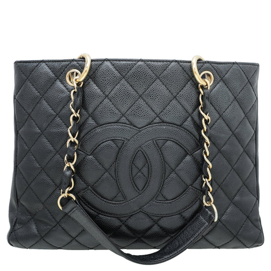 Chanel Black CC GST Medium Bag