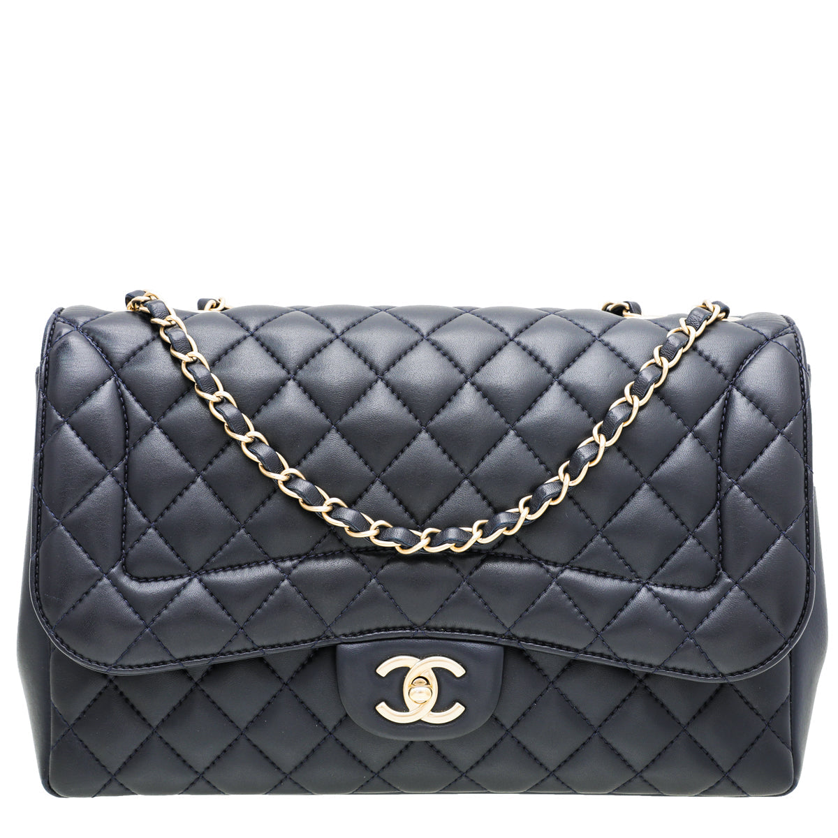 Chanel Indigo Blue CC Classic Diana Flap Bag