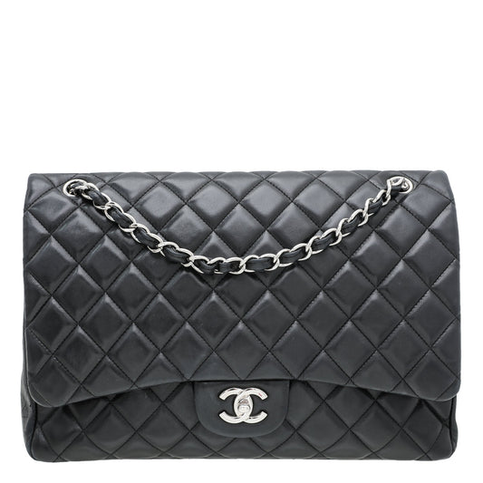 Chanel Black CC Classic Single Flap Bag