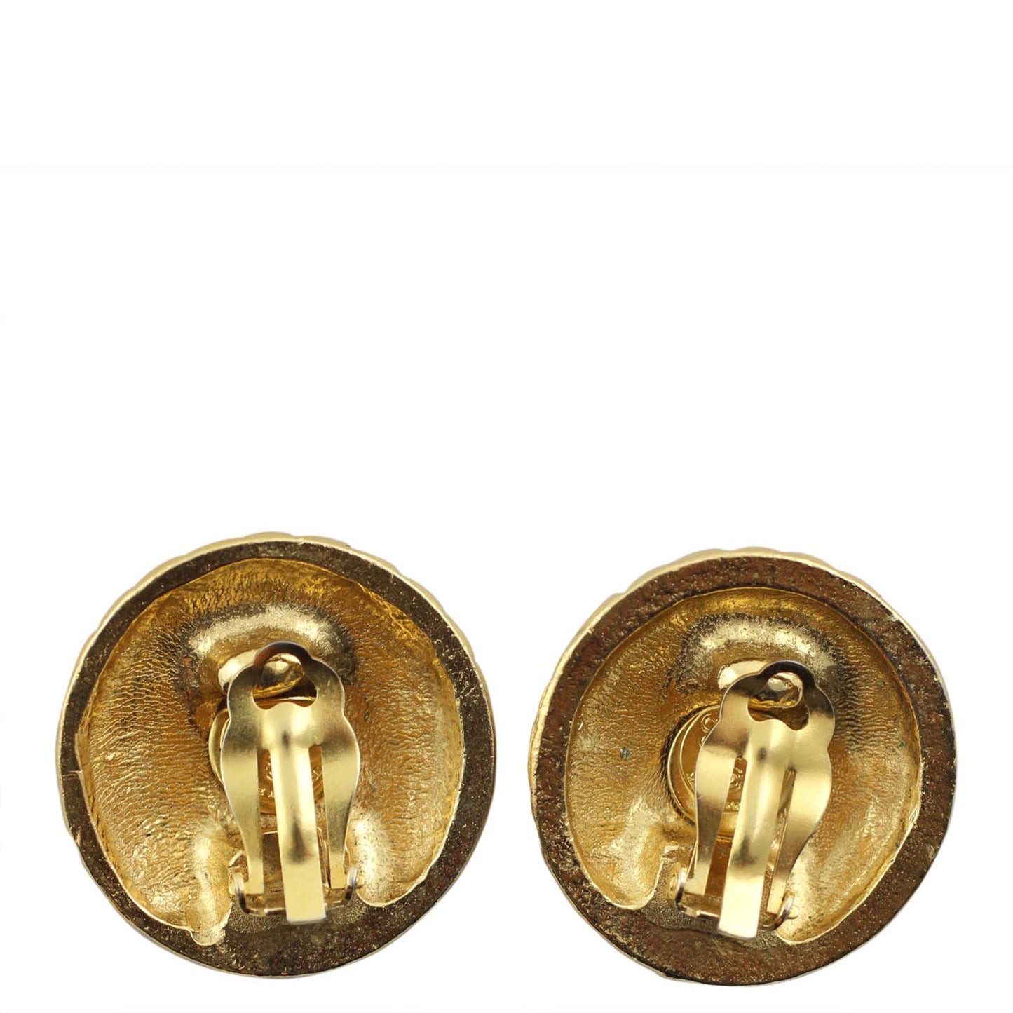 Chanel   Clip on CC Earrings
