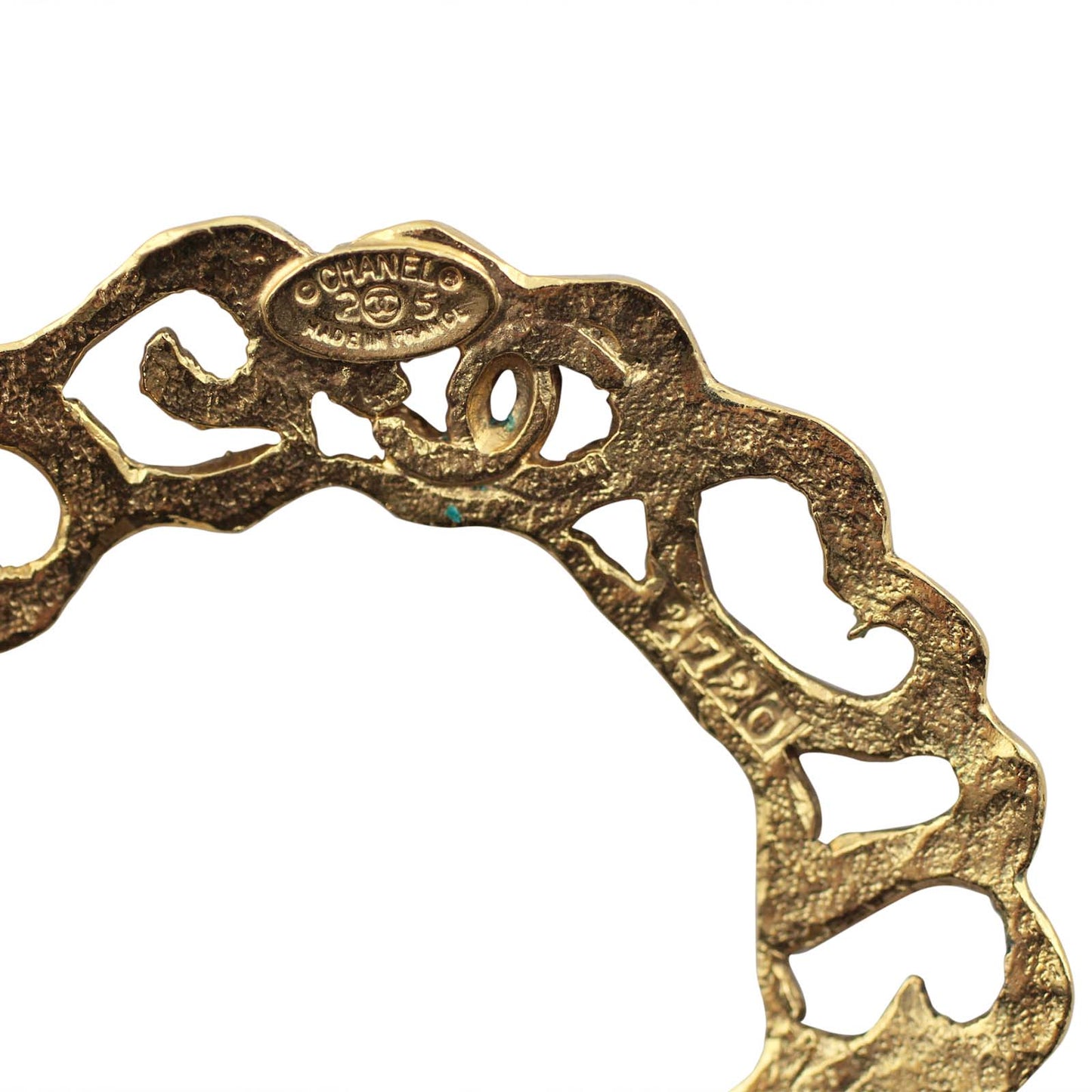 Chanel Clip on Two Way Hoop Earrings