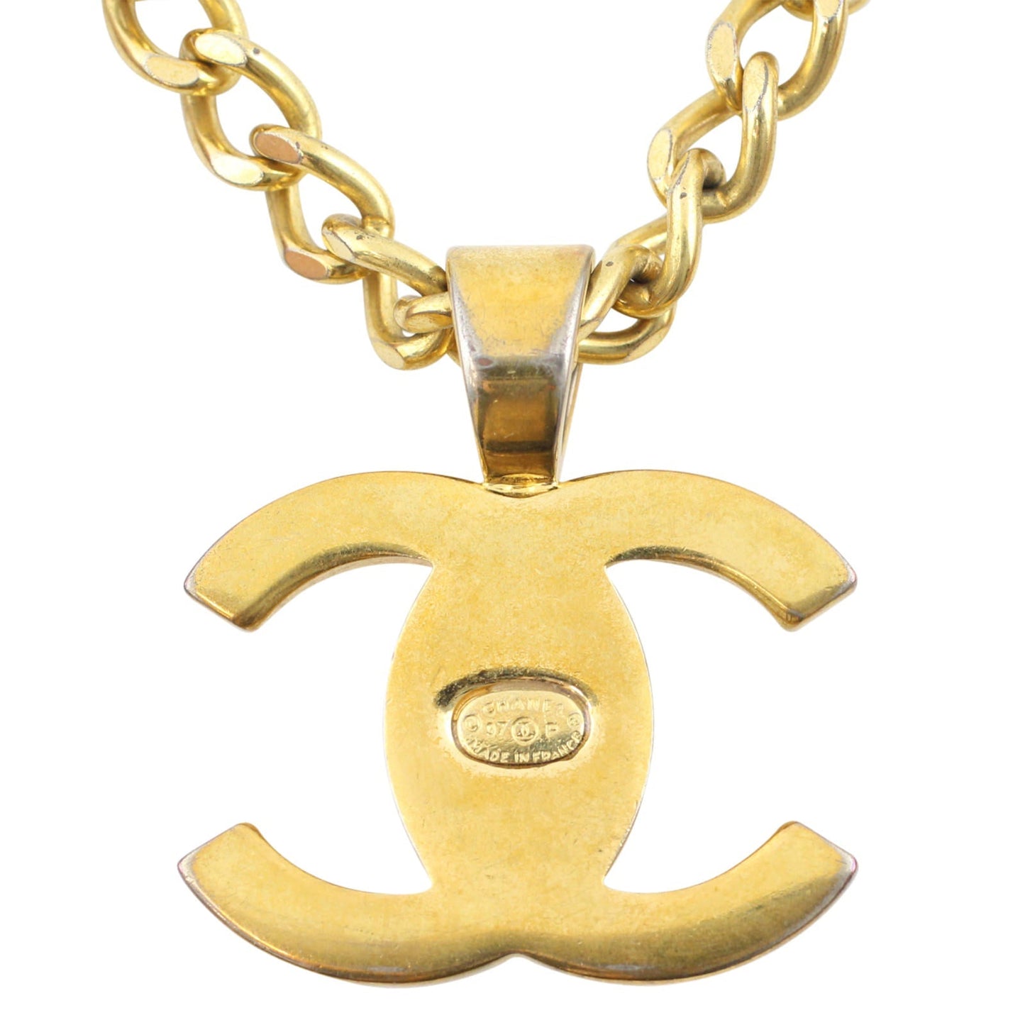 Chanel   CC Turn-Lock Pendant Necklace