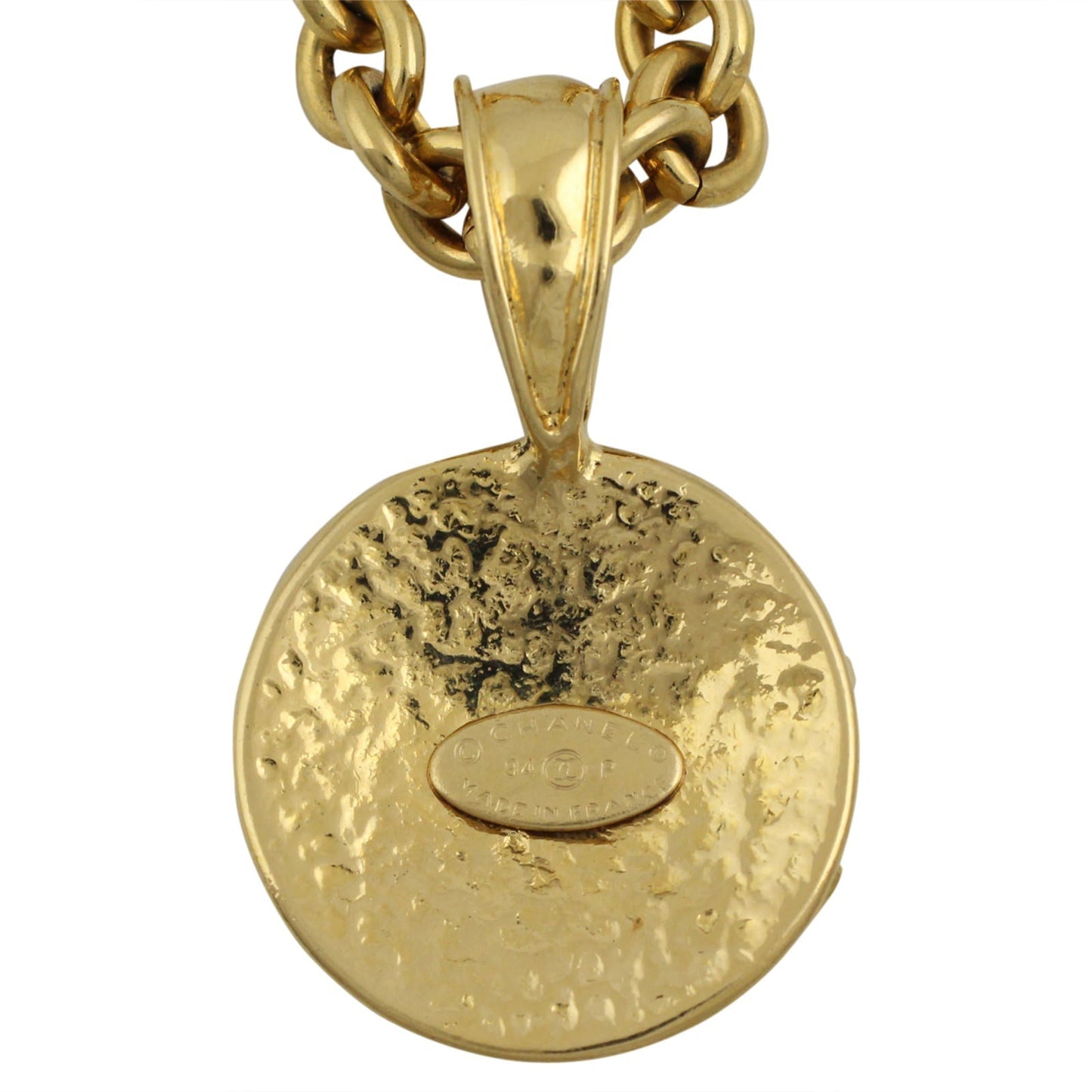 Chanel   CC Medallion Pendant Necklace