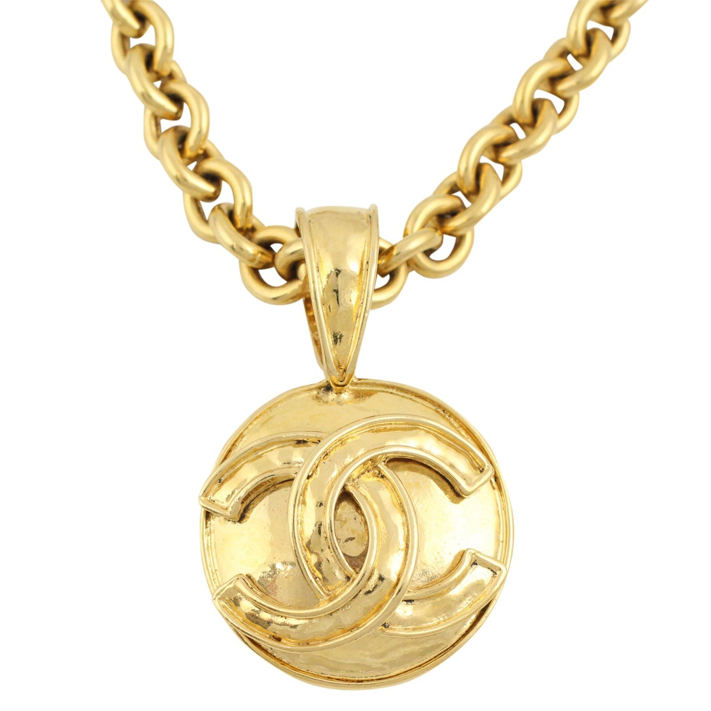 Chanel   CC Medallion Pendant Necklace
