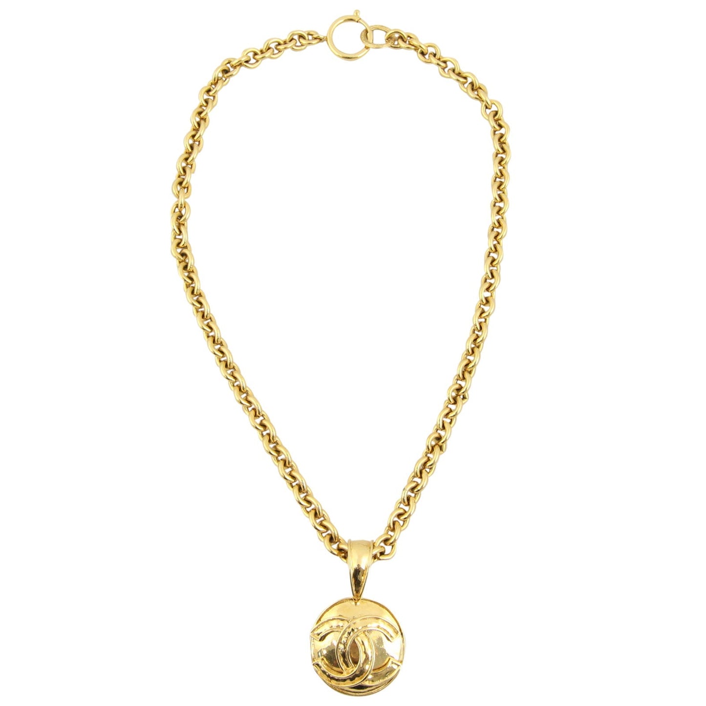 Chanel   CC Medallion Pendant Necklace