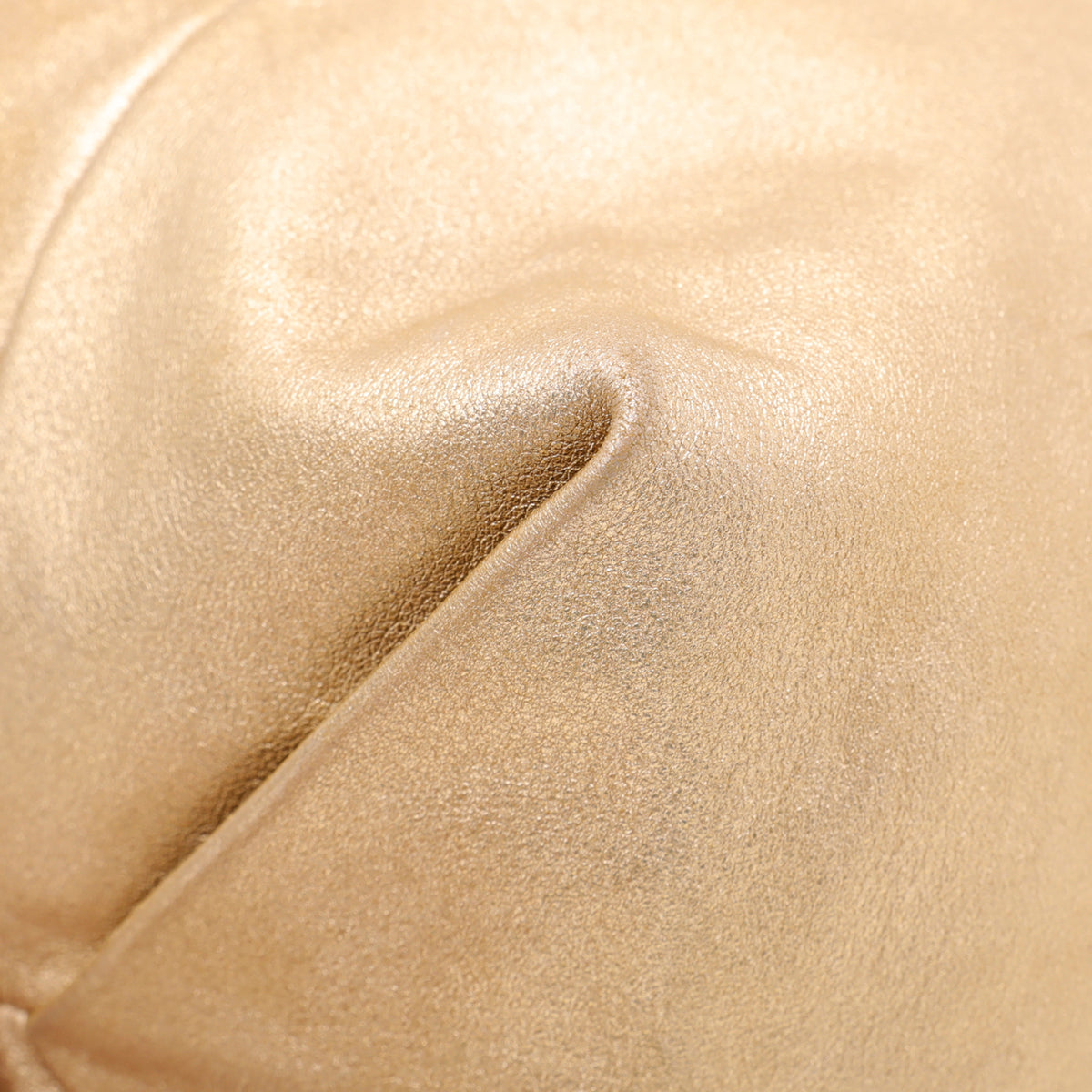 Chanel Metallic Gold CC Hobo Bag