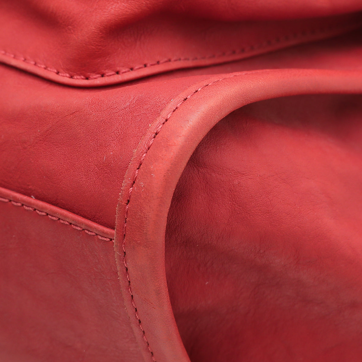 Chanel Red CC Natural Beauty Flap Bag
