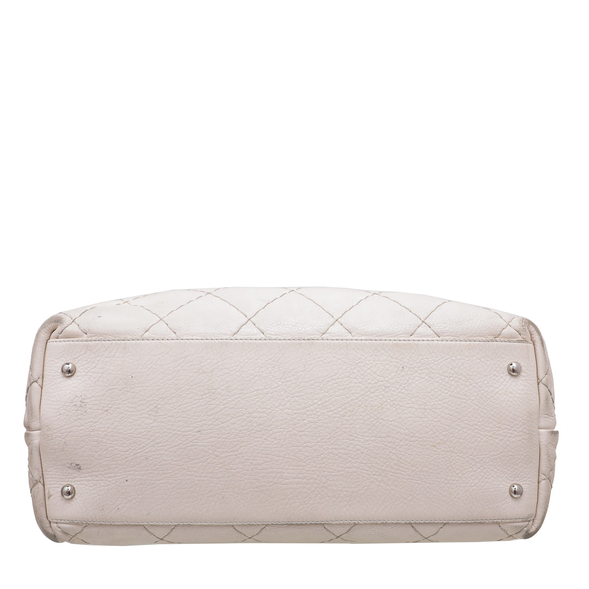 Chanel Off White CC On The Road Tote Bag