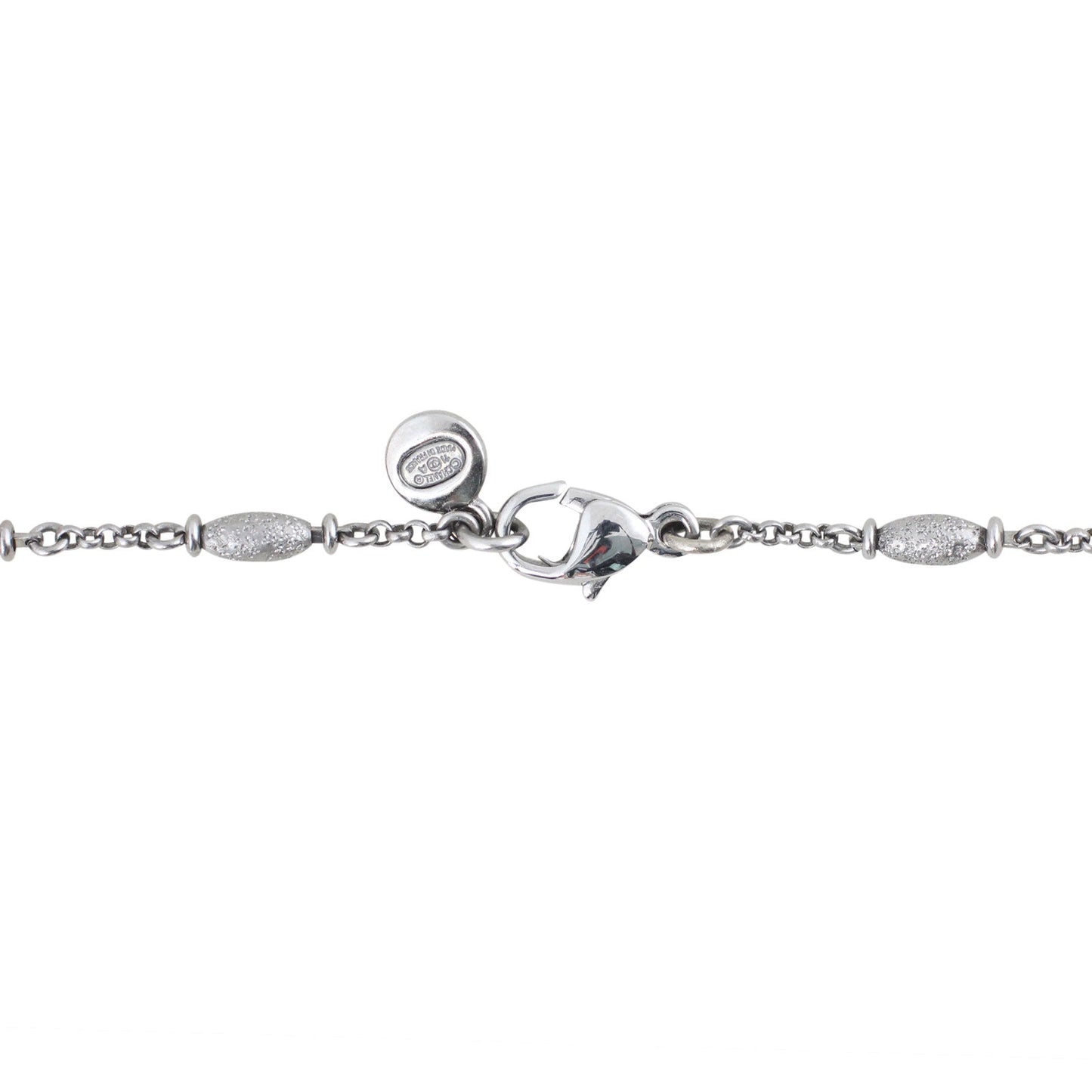 Chanel CC Pendant Bead Necklace