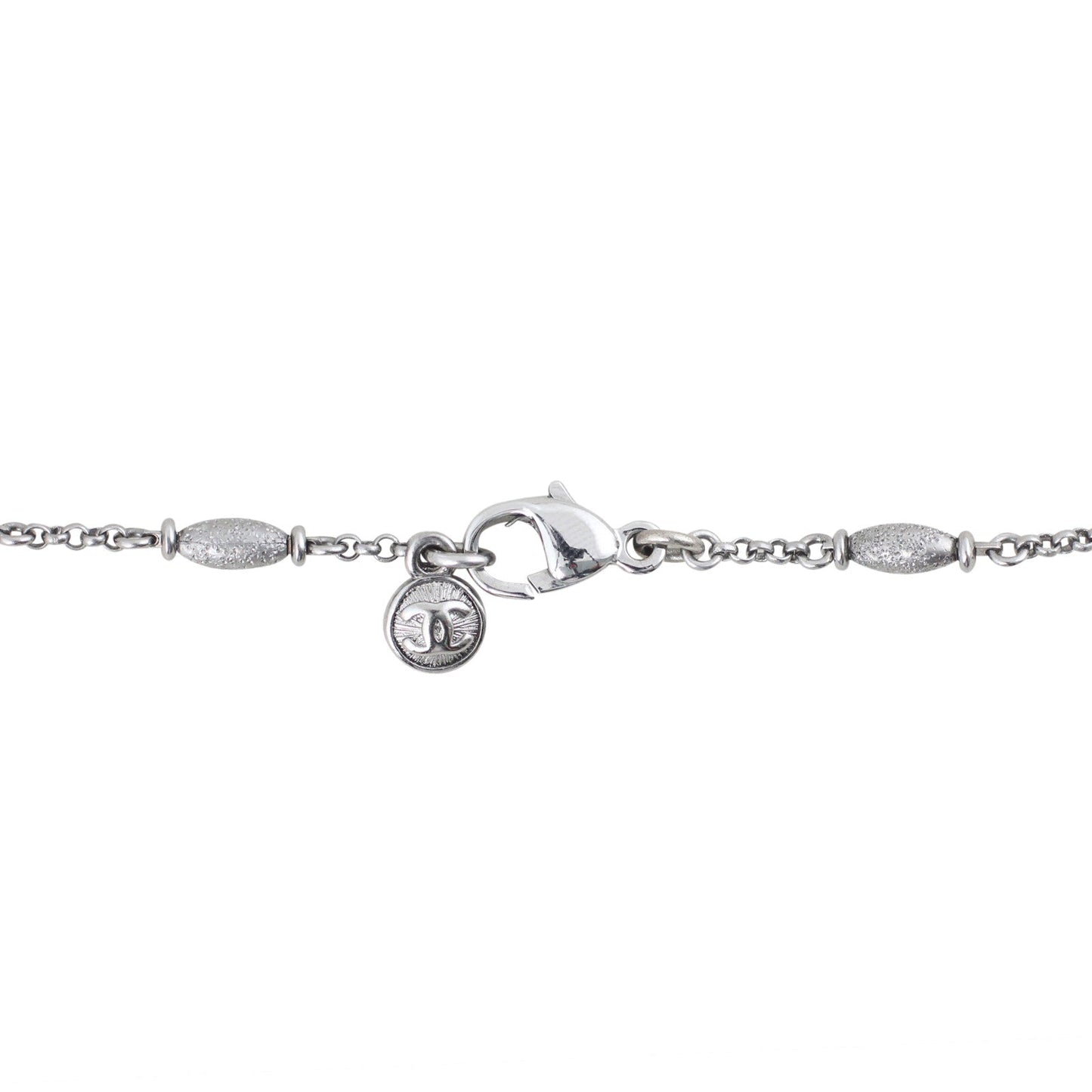 Chanel CC Pendant Bead Necklace