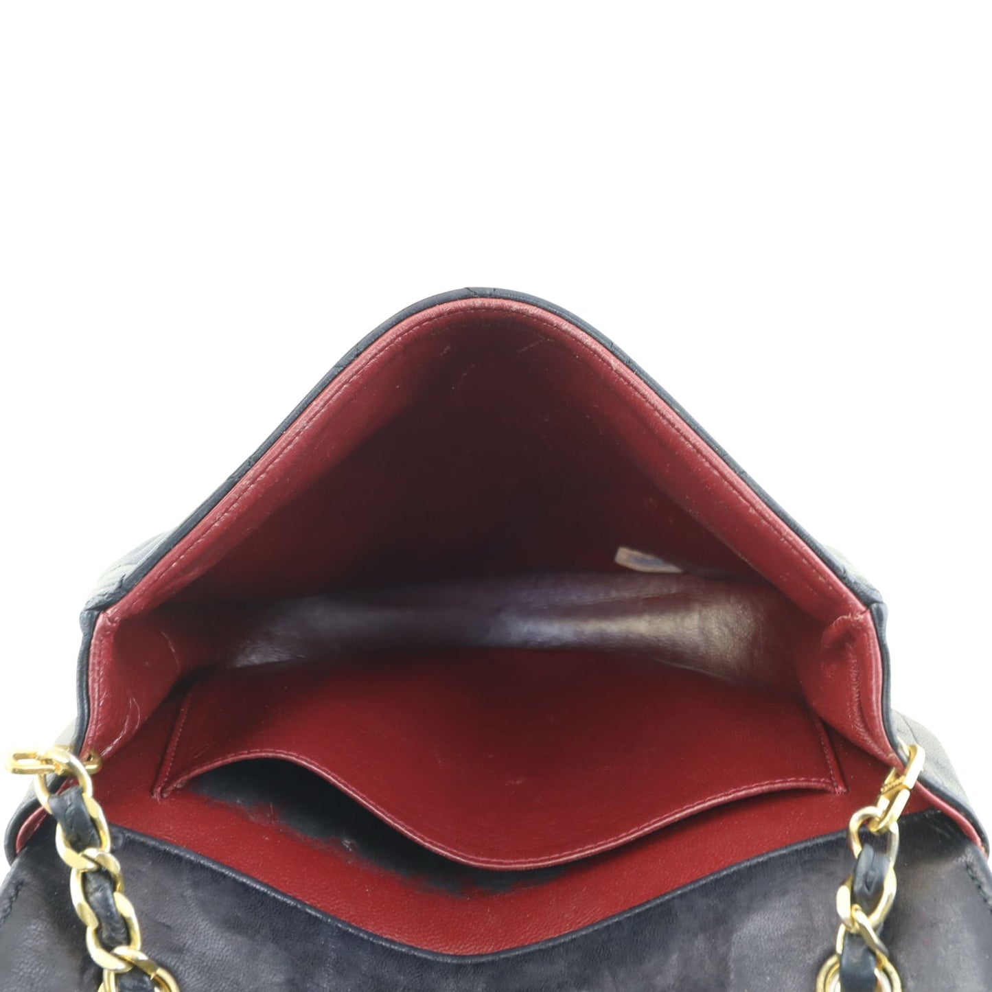 Chanel CC Round Quilted Flap Bag