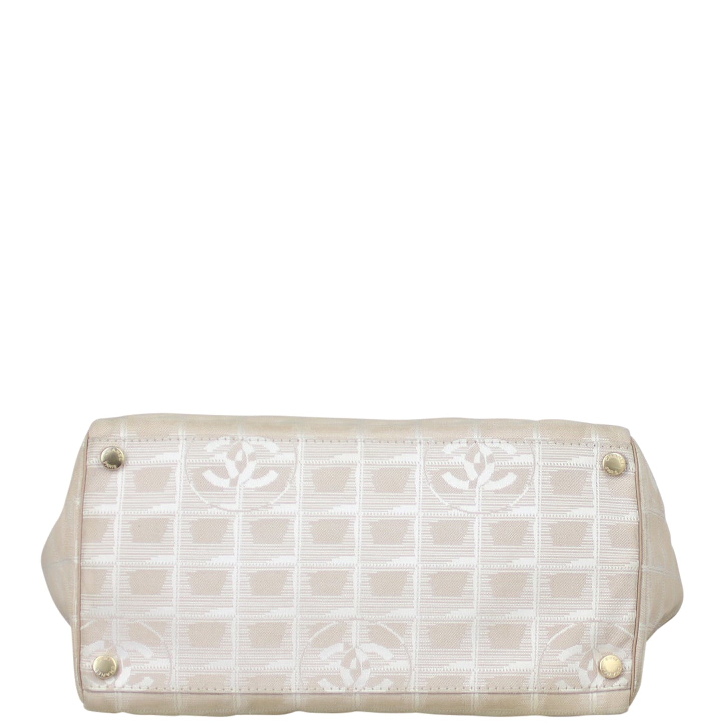 Chanel CC Travel Line Canvas Tote