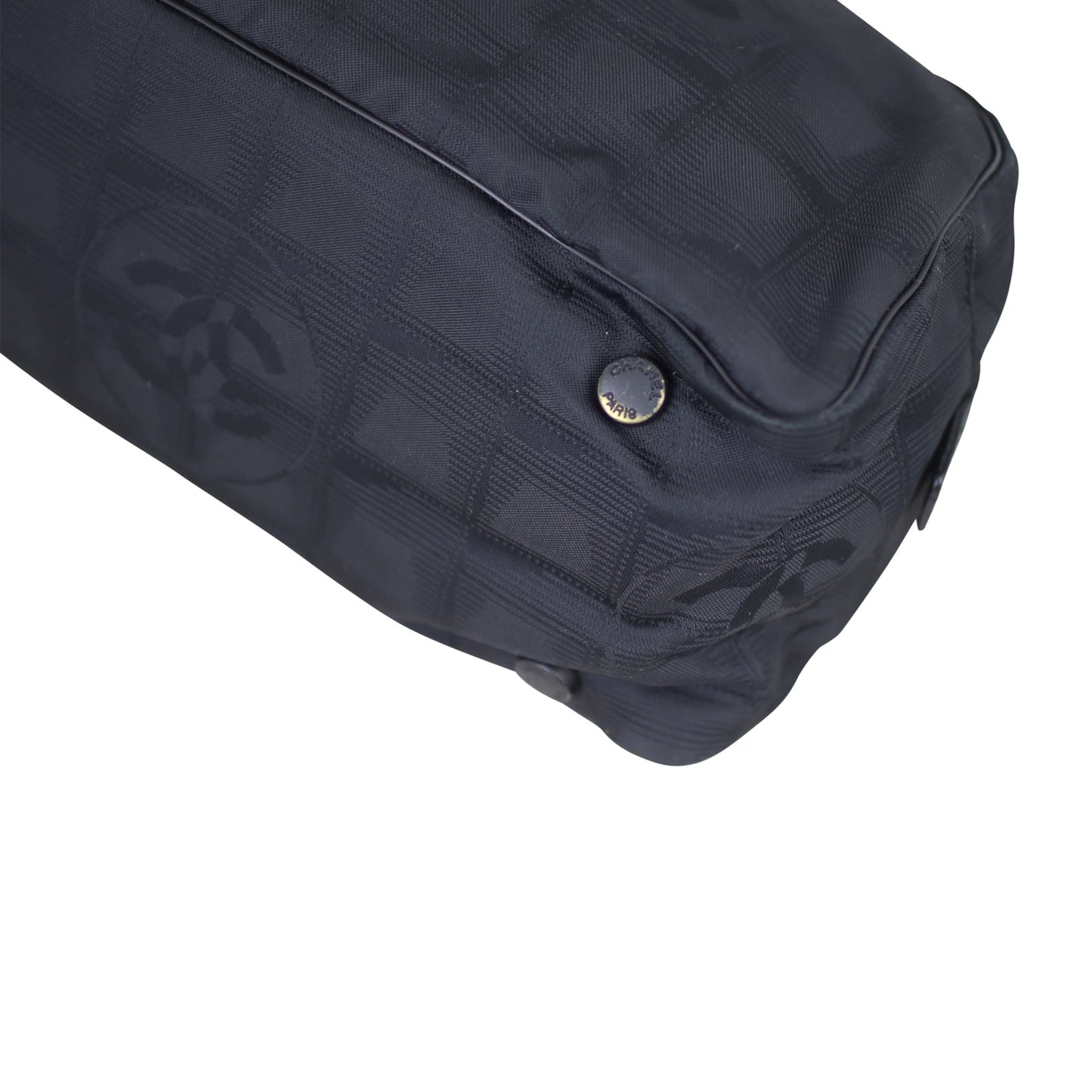 Chanel CC Travel Line Nylon Tote