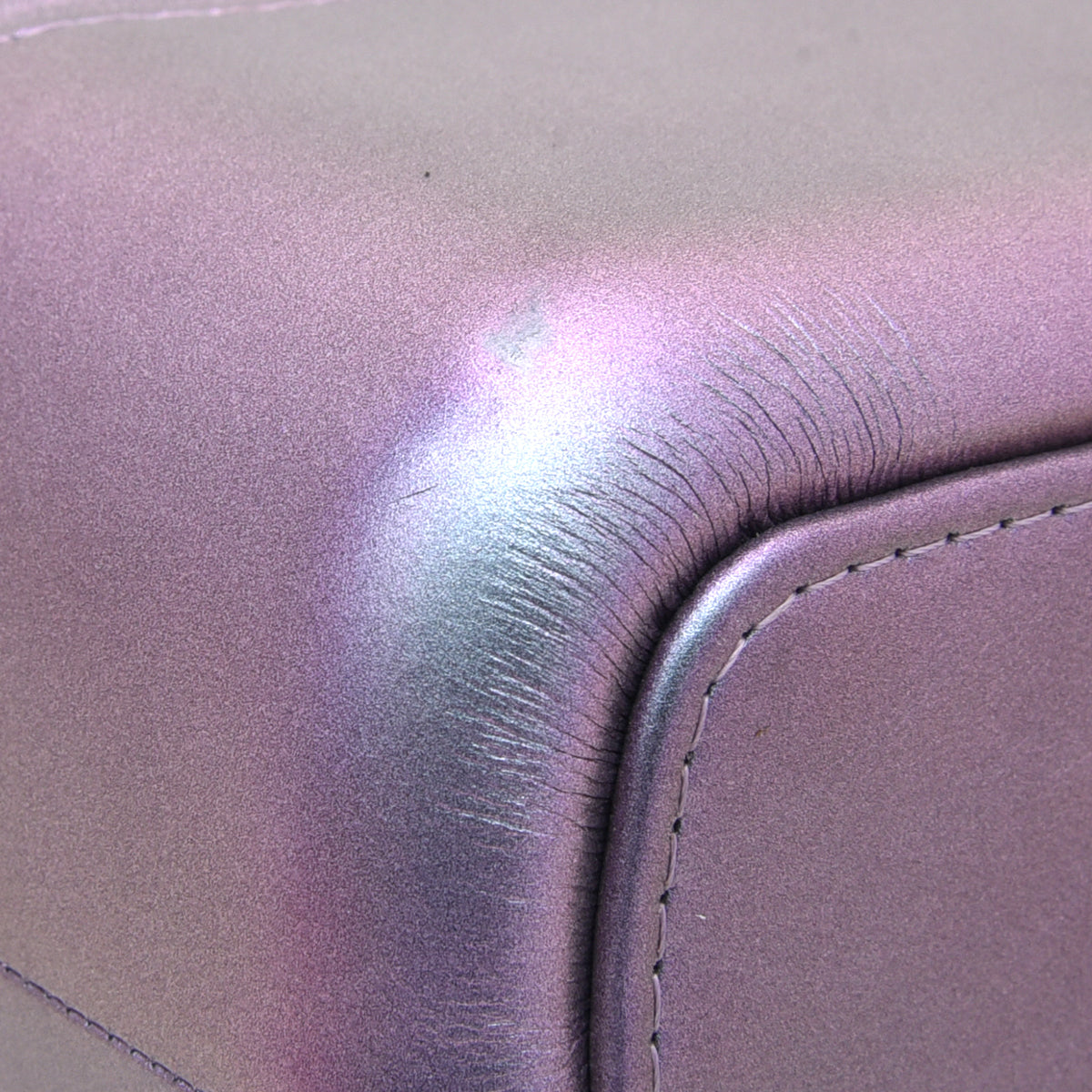 Chanel Purple Rainbow CC Unicorn Gabrielle Iridescent Bag