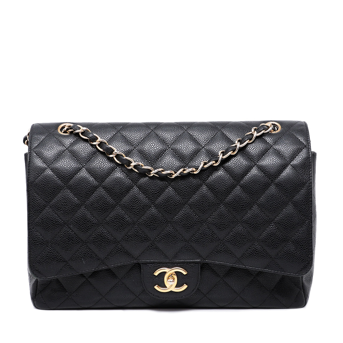 Chanel Black Classic Double Flap Bag