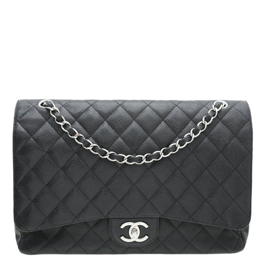 Chanel Black Classic Double Flap Bag