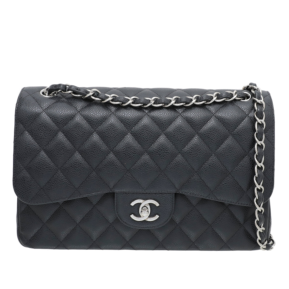 Chanel Black Classic Double Flap Bag