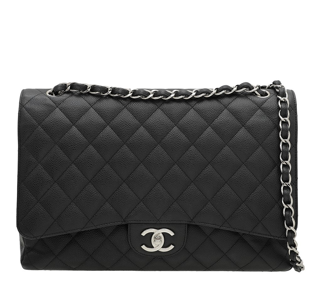 Chanel Black Classic Double Flap Bag