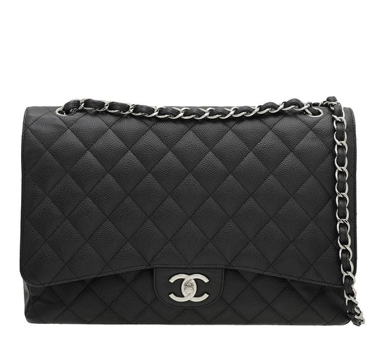 Chanel Black Classic Double Flap Bag
